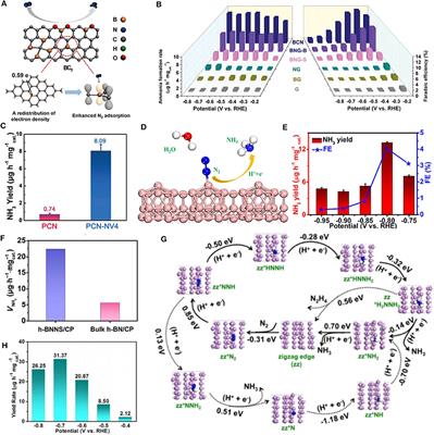 Recent Advances and Challenges in 2D <mark class="highlighted">Metal-Free</mark> Electrocatalysts for N2 Fixation